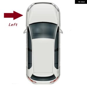 ヒーター付きサイドリアミラー ガラス ブラインド スポットアシスト VW ゴルフ 7 7.5 VII GTI GTD GTE R ライン MK7 2013-2020 左右 - Left side LH