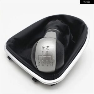 シート ALTEA LEON II TOLEDO III 2004-2012 マニュアル 車 ギア シフト ノブスティックレバー ペンレザーゲートル ブーツ カバー ケースカラー - 5 speed