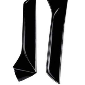 リアウィンドウサイド スポイラー ウイング シートレオン 5F FR MK3 MK3.5 2012-2021 スタイリング 自動 カナード スプリッターブラック/カーボン - Gloss Black