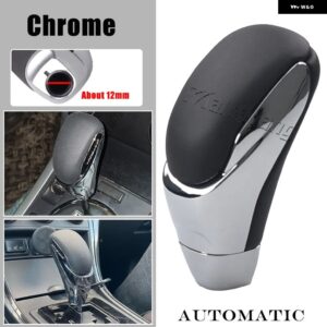 スズキ ギア シフト ノブシフター レバー 自動変速機 GRAND VITARA SX4 AUTO SWIFT ワゴン マツダ3 5 6 8 - Chrome Silver