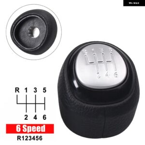 ギアシフター ノブとレザーゲートル ブーツ ケース襟 5/6スピード サーブ 93 9-3 SS 2003-2012 55566207 55353898 スタイリング - 6 speed