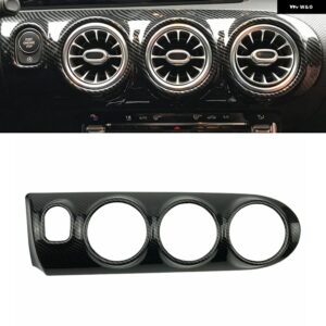 カーボン インテリア センター コンソール コントロール パネル エアベント カバー トリム ベンツ Aクラス W177 V177 2019-2022 CLA C118 W118 2020+ - Control Panel