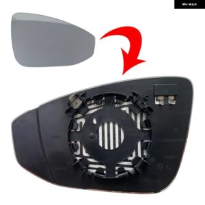 自動サイドミラー フレーム ガラスカバー ランプ VW パサート B9 ID7 VIZZION 2025 2026 交換ウインカー部分ライト - Heated Glass Right