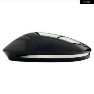 自動サイドミラー フレーム ガラスカバー ランプ VW パサート B9 ID7 VIZZION 2025 2026 交換ウインカー部分ライト - Black Cover Hole RH