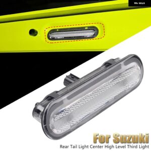スズキ 高レベルセンターリアブレーキライト 車 LED ハイ マウント テールストップハザードサードランプ ジムニー JB64 JB74 2019 - Crystal Lens