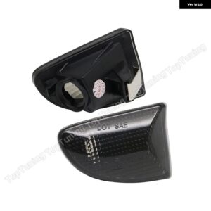 2X スマート フォーツー 451 MK1 MK2 2007-2015 スモークレンズ クリアレンズ フェンダーサイドマーカーランプ ウィンカーライト OEM - smoke