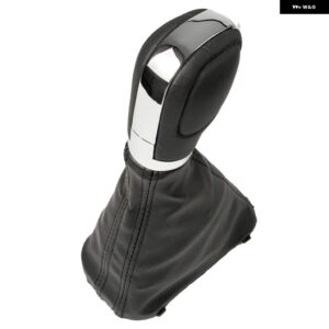 DSG 自動 ギア シフト ノブレバー シフター ゲイター ブーツ VW ゴルフ 6 ジェッタ MK6 EOS パサート B7 CC シャラン 7N シートレザー - No Logo Chrome