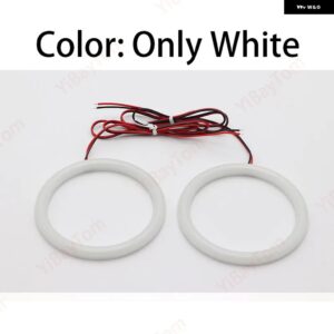 超高輝度耐久 SMD コットン ライト スイッチ バック LED エンジェル アイ リング DRL キット アルファ ロメオ ミト 2008-2015 - WHITE
