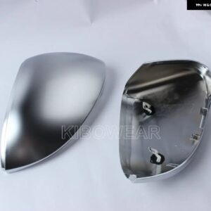 マットクローム ウイング ミラー キャップ VW ゴルフ 8 VIII MK8 GTI GTD GTE R サイドミラー カバー 2020 2021 2022 2024 GTD - no blind spot holes