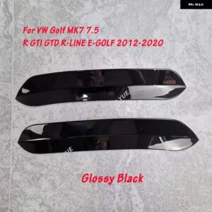 VW ゴルフ 7 GTI MK7 7.5 GTI GTD GTE R R-LINE 2009-2020 エッティンガー スタイル ルーフ スポイラー エクステンション フラップ リア ウイング - For VW Golf MK7 7.5