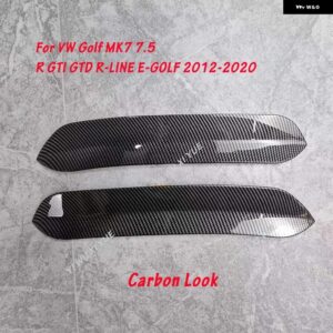 VW ゴルフ 7 GTI MK7 7.5 GTI GTD GTE R R-LINE 2009-2020 エッティンガー スタイル ルーフ スポイラー エクステンション フラップ リア ウイング - For VW Golf MK7 7.52