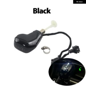 LED ギア シフト ノブシート IBIZA MK5 2017-22 DSG 電子シフター スティックレバー ペンハンドル交換部品自動 アダプター - black