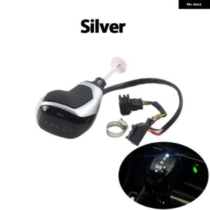 LED ギア シフト ノブシート IBIZA MK5 2017-22 DSG 電子シフター スティックレバー ペンハンドル交換部品自動 アダプター - Silver