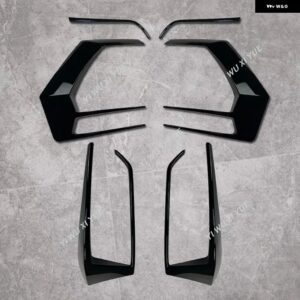 VW ゴルフ ゴルフ 7.5 ゴルフ MK 7.5 GTI GTD GTE R R-LINE TDI TSI 2016-2019 リアバンパー スプリッター カナード スポイラー 自動車 外装 パーツ - 1 set