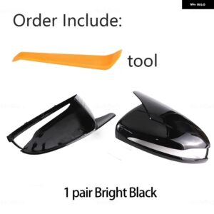 MERCEDES AMG C E S GLC W205 W213 W238 W222 C217 C253 X205 W253 X253 専用 LHD カーボン リアビューサイドミラー カバー - Left and Right Black