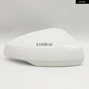 ホワイトサイドミラー カバー キャップ VW ポロ MK6 VI AW BZ 2019-21 2023 2022 2024 ドア ウイング 交換 LHD リアビュー左右 - Right side RH
