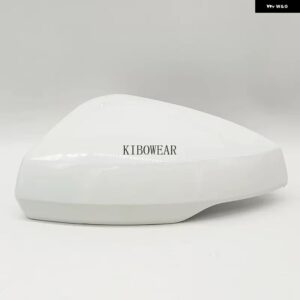 ホワイトサイドミラー カバー キャップ VW ポロ MK6 VI AW BZ 2019-21 2023 2022 2024 ドア ウイング 交換 LHD リアビュー左右 - Left side LH