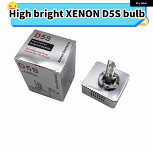 1/2個 電球 D5S 高輝度超高輝度 電球 D5S 6000K 25ワット 12 ボルト キセノン HID 電球 ヘッドライト カーアクセサリー