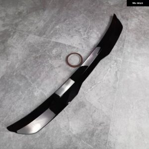 シュコダ オクタビア RS MK2 MK2 フェイスリフト コンビ 2005-2013 ハッチバック マクストン スタイル リアルーフ リップ スポイラー リア ウイング - Glossy Black