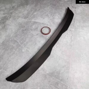 シュコダ オクタビア RS MK2 MK2 フェイスリフト コンビ 2005-2013 ハッチバック マクストン スタイル リアルーフ リップ スポイラー リア ウイング - Matte Black