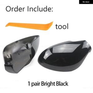サイド車ミラー キャップシートコルドバ MK2 6L 2002-2008 交換 スタイル カーボンミラー カバー カバー - black