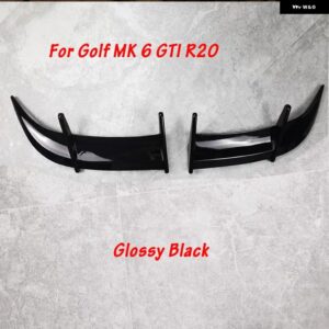 VW ゴルフ 6 GTI R ゴルフ MK6 GTI R AK スタイル ABS リアルーフ スポイラー ウィング ABS リア トランク ルーフ リップ スポイラー カーアクセサリー - MK6 GTI R20