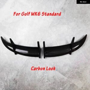 VW ゴルフ 6 GTI R ゴルフ MK6 GTI R AK スタイル ABS リアルーフ スポイラー ウィング ABS リア トランク ルーフ リップ スポイラー カーアクセサリー - MK6 Standard3