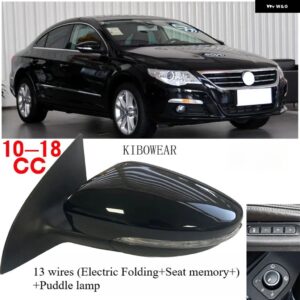 自動サイドミラー アセンブリ VW CC 2010-2018 ドア ウイング 部品交換