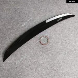 リアルーフ リップ ウイング スポイラー ベンツ CLAクラス X118 180 200 220 250 AMG CLA35 CLA45 2019-2023+ シューティングブレーキリア スポイラー - Glossy Black