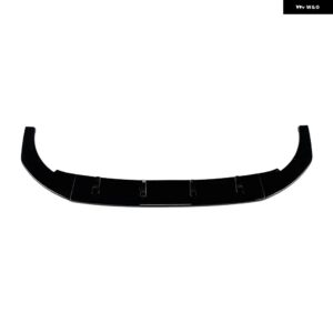 フロントバンパー リップスプリッター チューニング スポイラー スプリッターマクストン スタイル カナード リップ VW ゴルフ 8 MK8 GTI GTD クラブスポーツ - Gloss Black