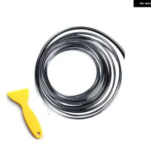 インテリア エッジギャップモールド 装飾 ストリップ トリム ライン 5メートル - red