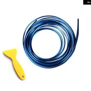 インテリア エッジギャップモールド 装飾 ストリップ トリム ライン 5メートル - purple