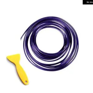 インテリア エッジギャップモールド 装飾 ストリップ トリム ライン 5メートル - blue