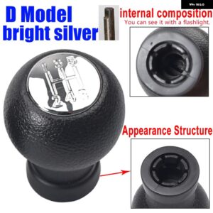 スズキ ハンドスピード ギア シフト ノブゲイターカラーケース スイフト SX4 アルト 2005-14 - D Bright Silver
