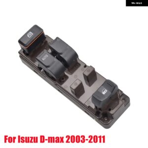左右ドライブ側 897400382D 電動パワーリフターウィンドウマスター スイッチ 適切いすゞ D-MAX 2003-2011 カーアクセサリー - 2 Door LHD