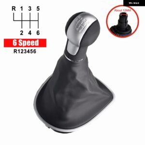 5/6速MT ギア シフト ノブ ギア シフト ヘッド ボールシフター+ゲイター ブーツ カバー+フレーム ベースシート アルテア レオン II 2 トレド III 3 - 6 speed