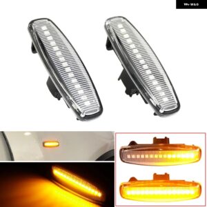 インフィニティ EX25 EX35 EX37 FX35 FX37 G25 G35 Q40 Q60 Q70 QX50 QX70 M25 M37 JX35 ダイナミック サイド マーカー インジケーター シーケンシャル - Dynamic Crystal