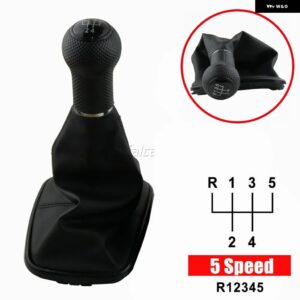 12MM 5/6スピード ギア 装飾 ギア シフト ノブ VW 2003-2008 ゴルフ 4 IV MK4 GTI R32 ジェッタ JDM シフト ノブシフター ノブ - 5 Speed4