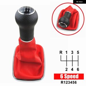 12MM 5/6スピード ギア 装飾 ギア シフト ノブ VW 2003-2008 ゴルフ 4 IV MK4 GTI R32 ジェッタ JDM シフト ノブシフター ノブ - 6 Speed11