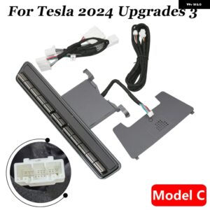 TESLA モデル3 2016-2023 モデルY 2020-2024 センター コンソール アクセサリーの物理 コントロール ボタン 多機能 - 2024 Model3 Highland