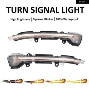 セアト レオン III MK3 5F ST FR キュプラ アロナ KJ7 2013 2014 2015 2017-2019 流れる LED ダイナミック ウィンカー リピーター ライト - Crystal Lens