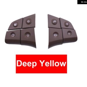 フロント左/右/中央中央 エアコン A/C ベント グリル スライダー アウトレット タブクリップリペアキット BENZ W164 ML GL - W164 Deep Yellow