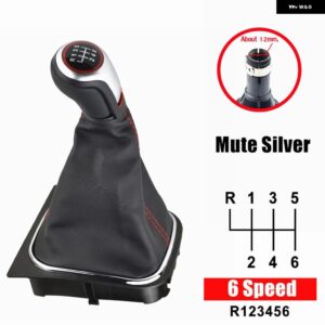 ギア シフト ノブレバー シフター VW ゴルフ /ラビット/ジェッタ MK5 2004-2009 VW ゴルフ /ジェッタ MK6 2010-2014 - 6 Speed7