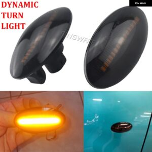 スズキ サイドマーカー ウィンカーライト LED ダイナミックシーケンシャル ウインカーライト アンバー インジケーター スイフトジミービターラ - Dynamic Smoked