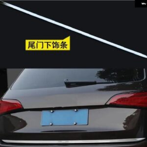 カー スタイリング Q5 2009-16 外装 ステンレス リア トランク スチーマー蓋カバー トリム 1個 - 1