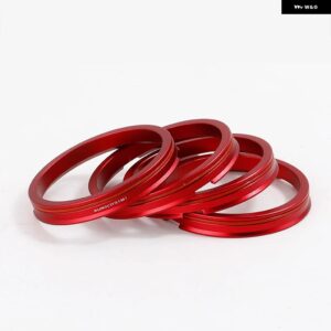 4個 車ハブセントリックリングホイールボアセンター スペーサー 73.1-54.1/56.1/56.6//64.1/65.1/66.1/67.1/70.1MM - 73.1-64.1