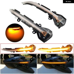 セアト レオン III MK3 5F ST FR クプラ イビサ MK5 V KJ1 アロナ KJ7 車ダイナミック ターン シグナル ライト サイドミラー インジケーター ウインカー - Dynamic Crystal