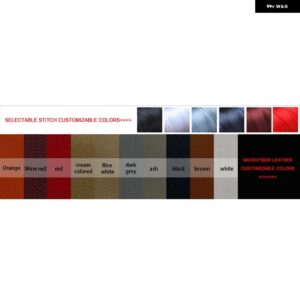 アキュラ RL 2005-12 スタイリング 2個 フロントドア アームレスト パネル マイクロファイバーレザーカバー 装飾 - customize color