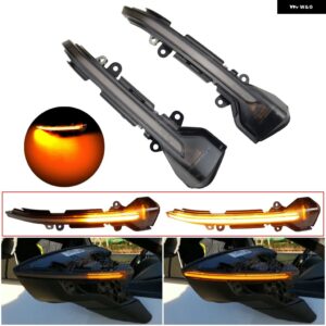 カーリピーターライト LED ダイナミックウィンカー ライトランプ セアト レオン III MK3 5F ST FR クプラ 13-19 イビサ MK5 V KJ1 アロナ KJ7 17-19 - Dynamic Smoked