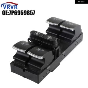 7P6959857 7P6959857B パワーウィンドウマスタースイッチクローム VW トゥアレグシャランシートアルハンブラ 2011-16 - Orange light